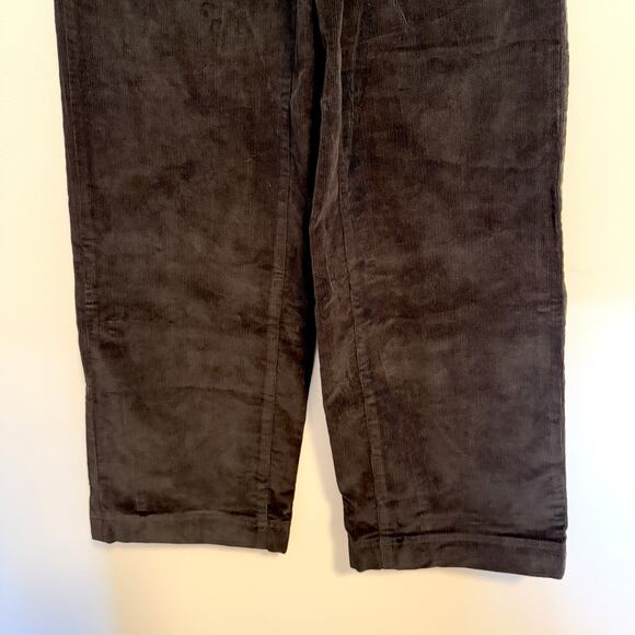 Everlane The Corduroy Wide Leg Pant In Black Size 6 New - Picture 6 of 12